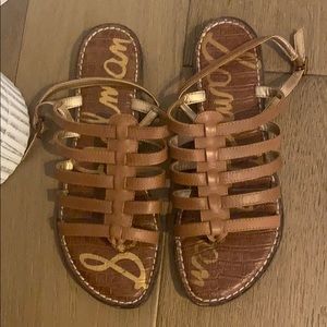 Sam edlman brown sandals